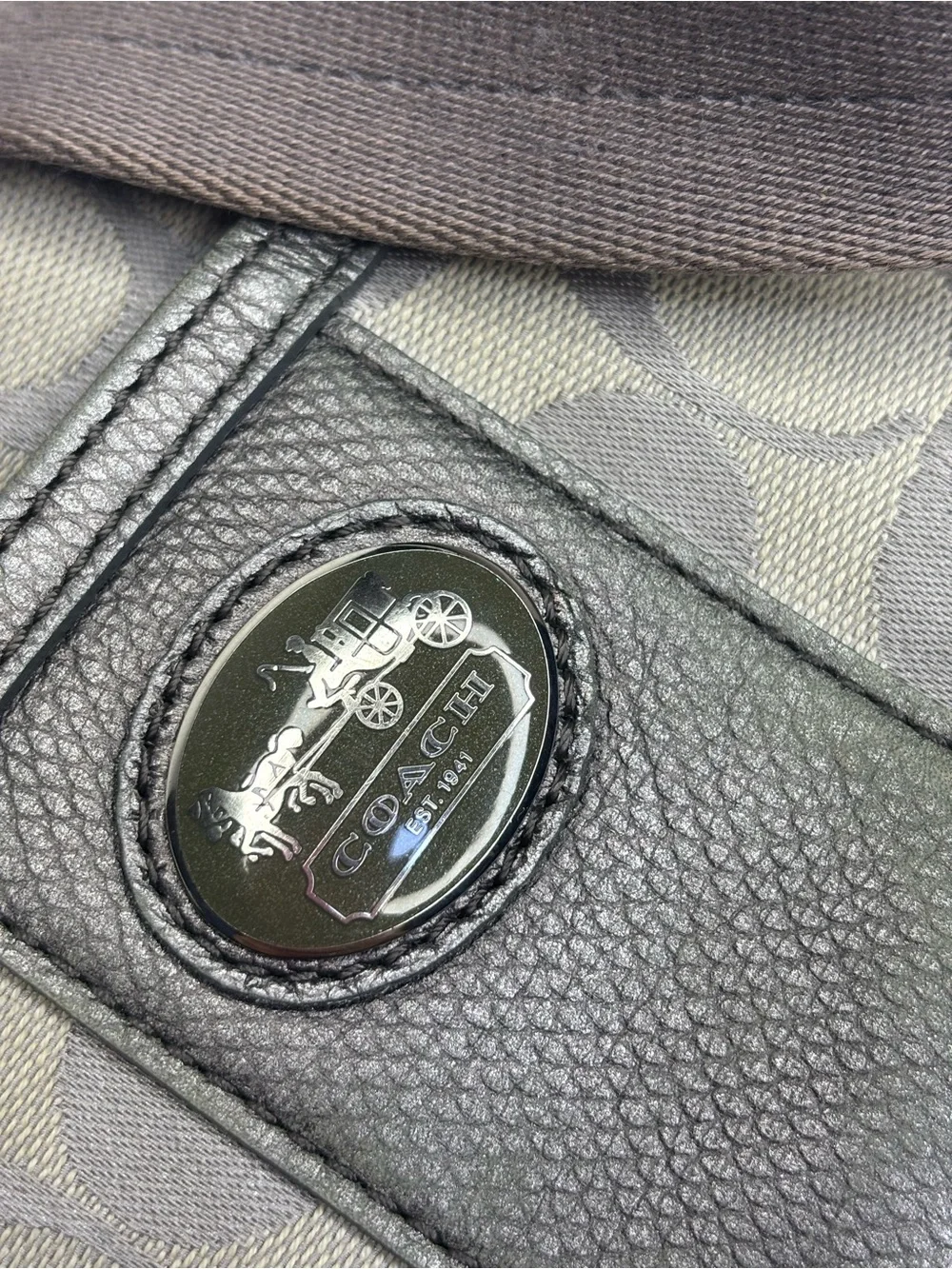 Coach signature canvas